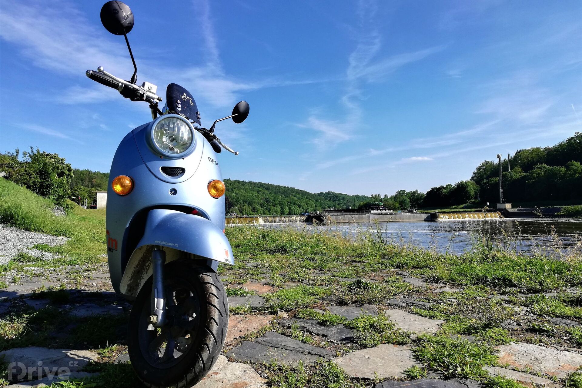 Elektrický skútr OPAI model OPG-EM006 (Retro)