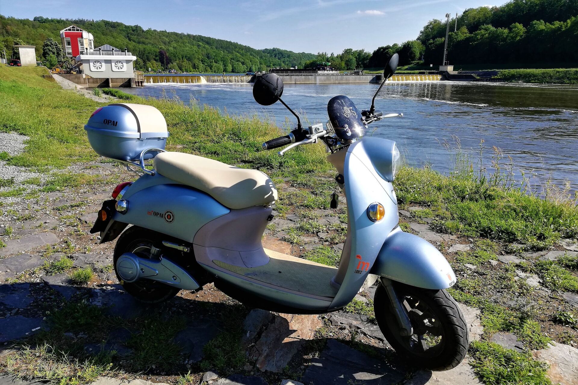 Elektrický skútr OPAI model OPG-EM006 (Retro)