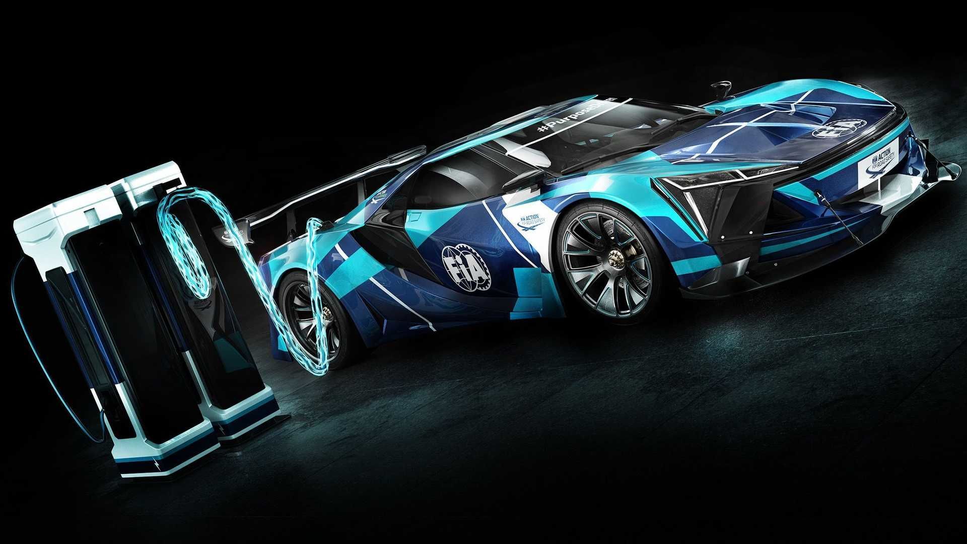 elektrický supersport pro závody FIA GT