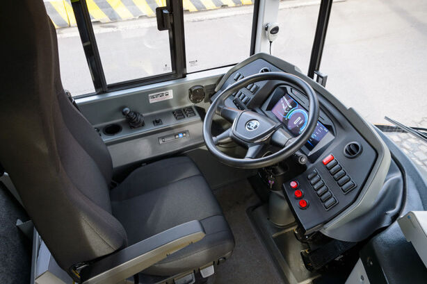 Elektrobus Škoda v Praze