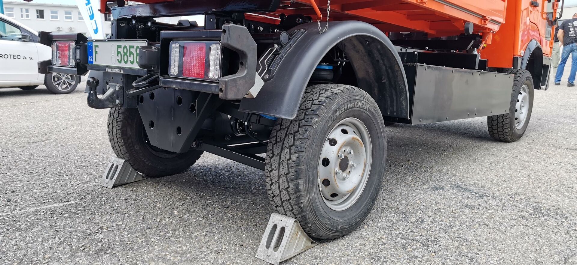 Elektromobil elZebra pro komunální služby