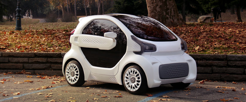 Elektromobil z 3D tiskárny