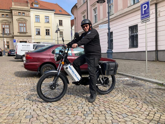 Elektromotorky ve službách policie