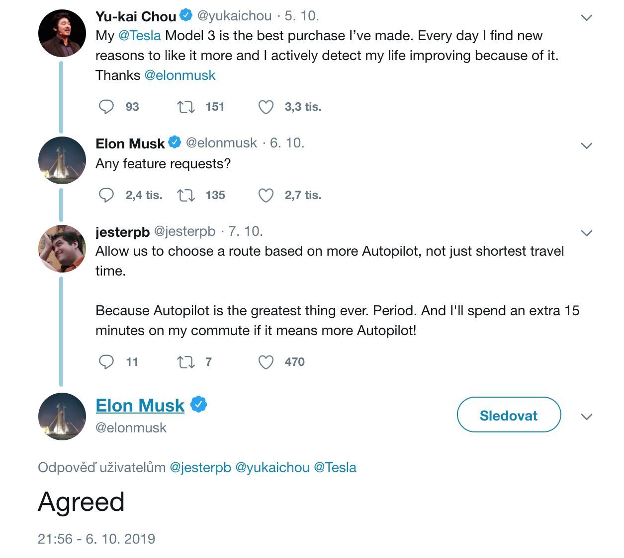 Elon Tweet