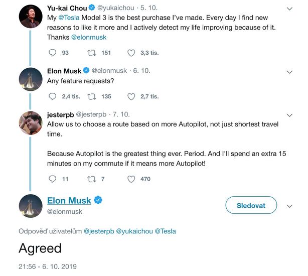 Elon Tweet
