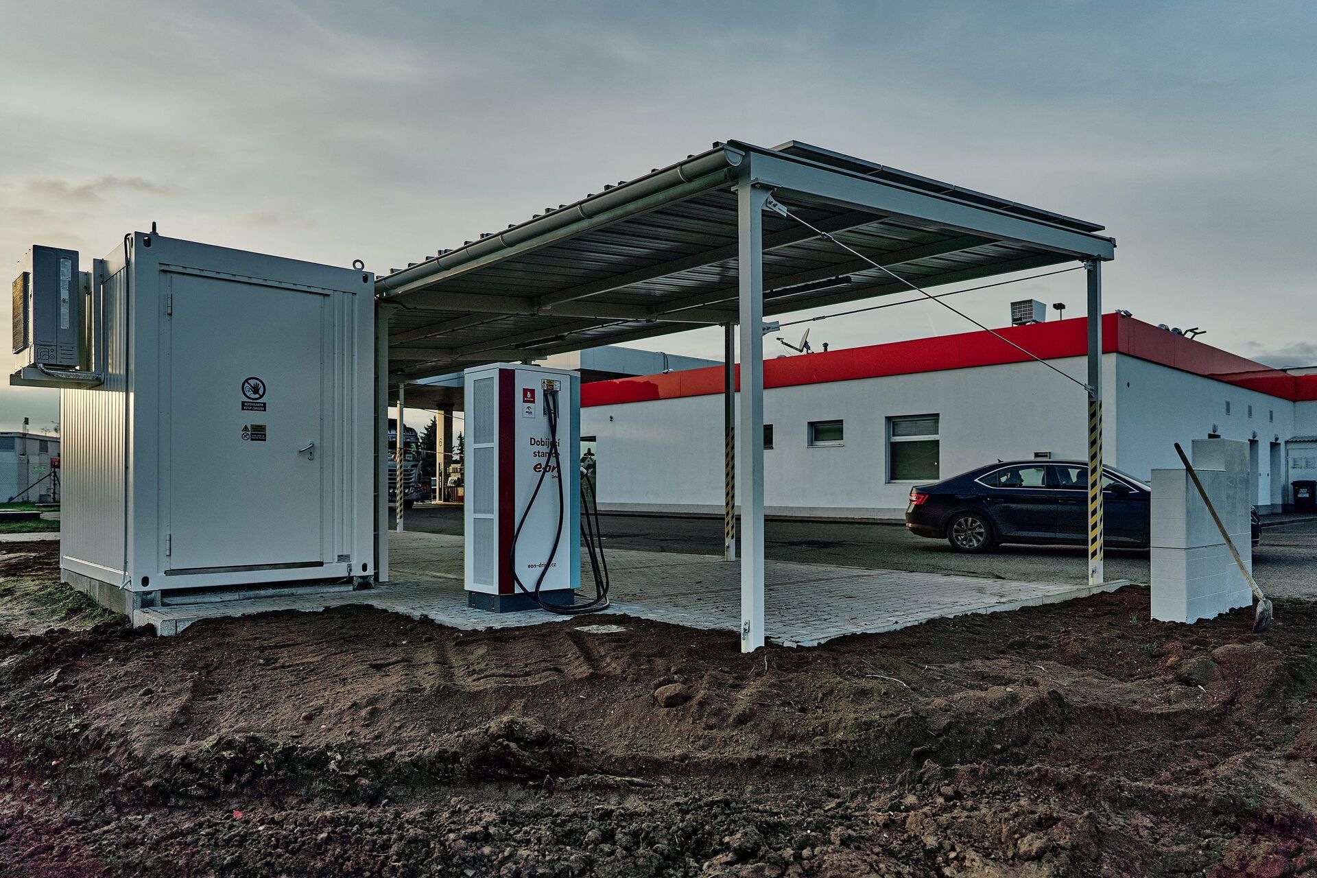 E.ON - nabíjecí stanice Břeclav