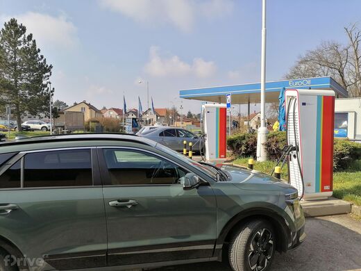 E.ON, Benátky nad Jizerou, Mladská ul., čerpací stanice Euro Oil