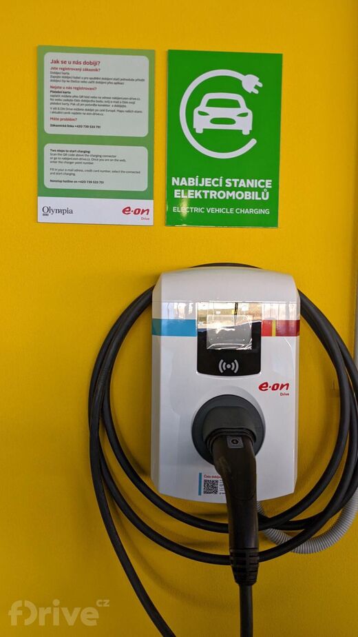 E.ON, Brno - Modřice, OC Olympia Brno