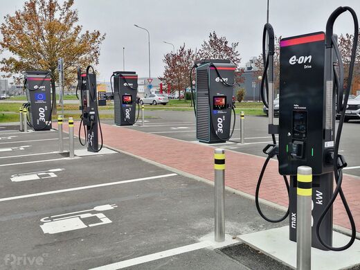 E.ON, České Budějovice, OC Globus, Ultra-fast hub
