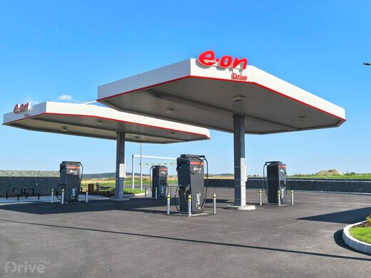 E.ON, dálnice D1, exit 244, odpočívka Mořice