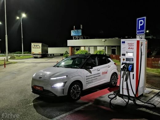 E.ON, dálnice D1 km 29A směr Praha, odpočívka Naháč