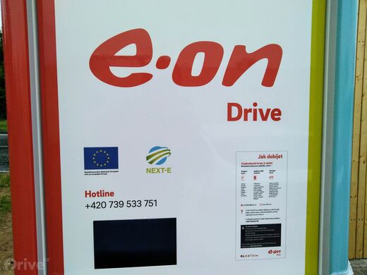 E.ON, dálnice D5, 144. km směr SRN, odpočívka sv. Kateřina - Rozvadov