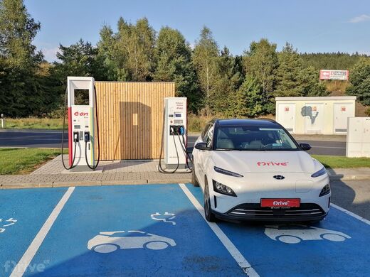 E.ON, dálnice D5, 144. km směr SRN, odpočívka sv. Kateřina - Rozvadov