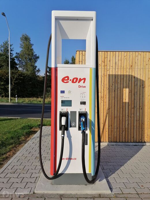 E.ON, dálnice D5, 144. km směr SRN, odpočívka sv. Kateřina - Rozvadov