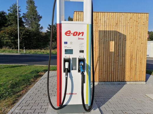 E.ON, dálnice D5, 144. km směr SRN, odpočívka sv. Kateřina - Rozvadov