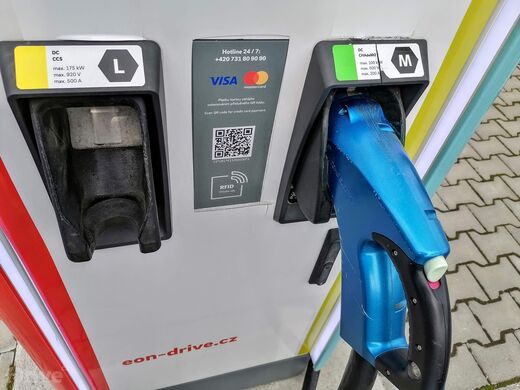 E.ON, dálnice D5, 144. km směr SRN, odpočívka sv. Kateřina - Rozvadov