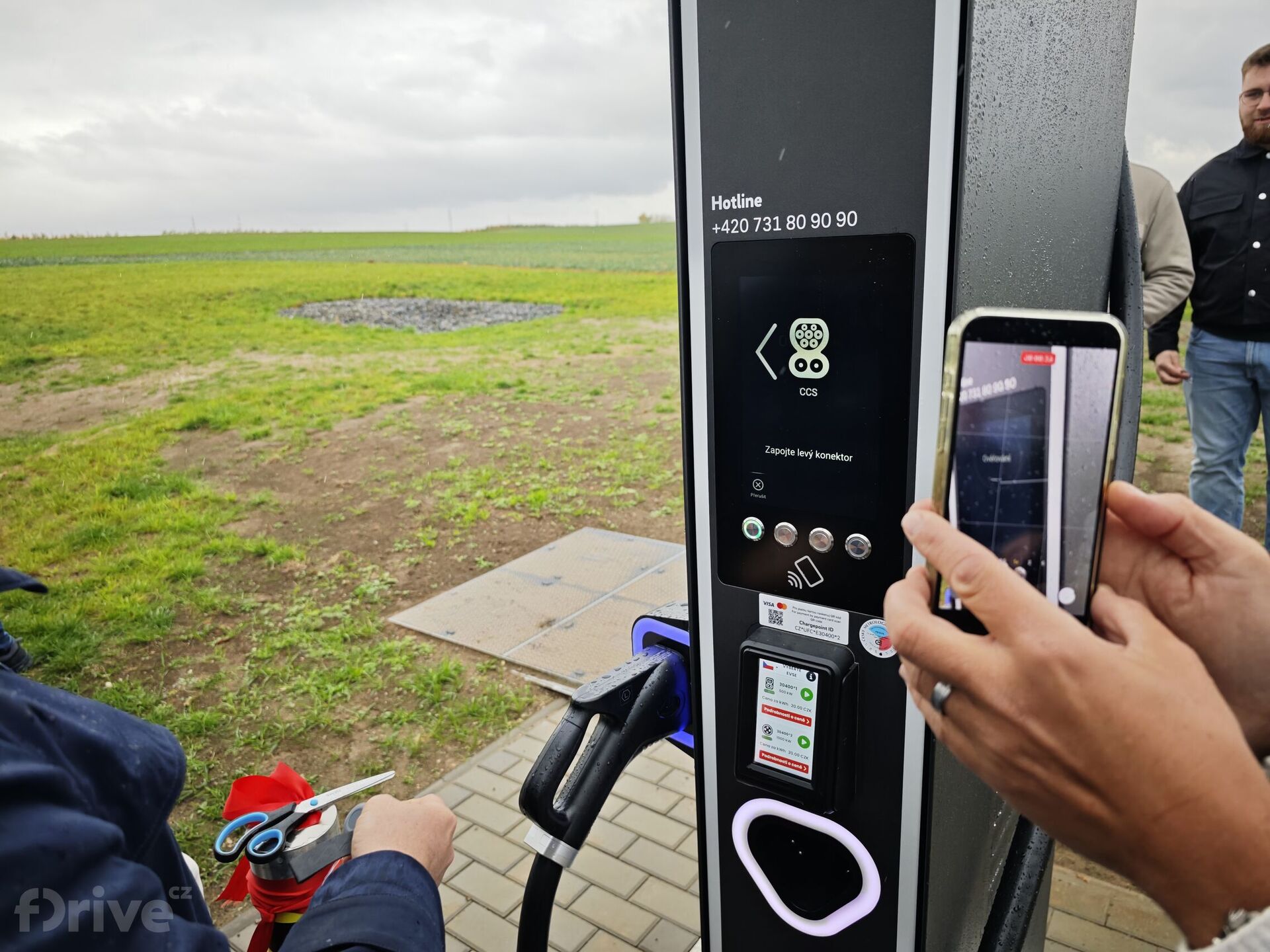 E.ON Drive Mořice MCS nabíječka