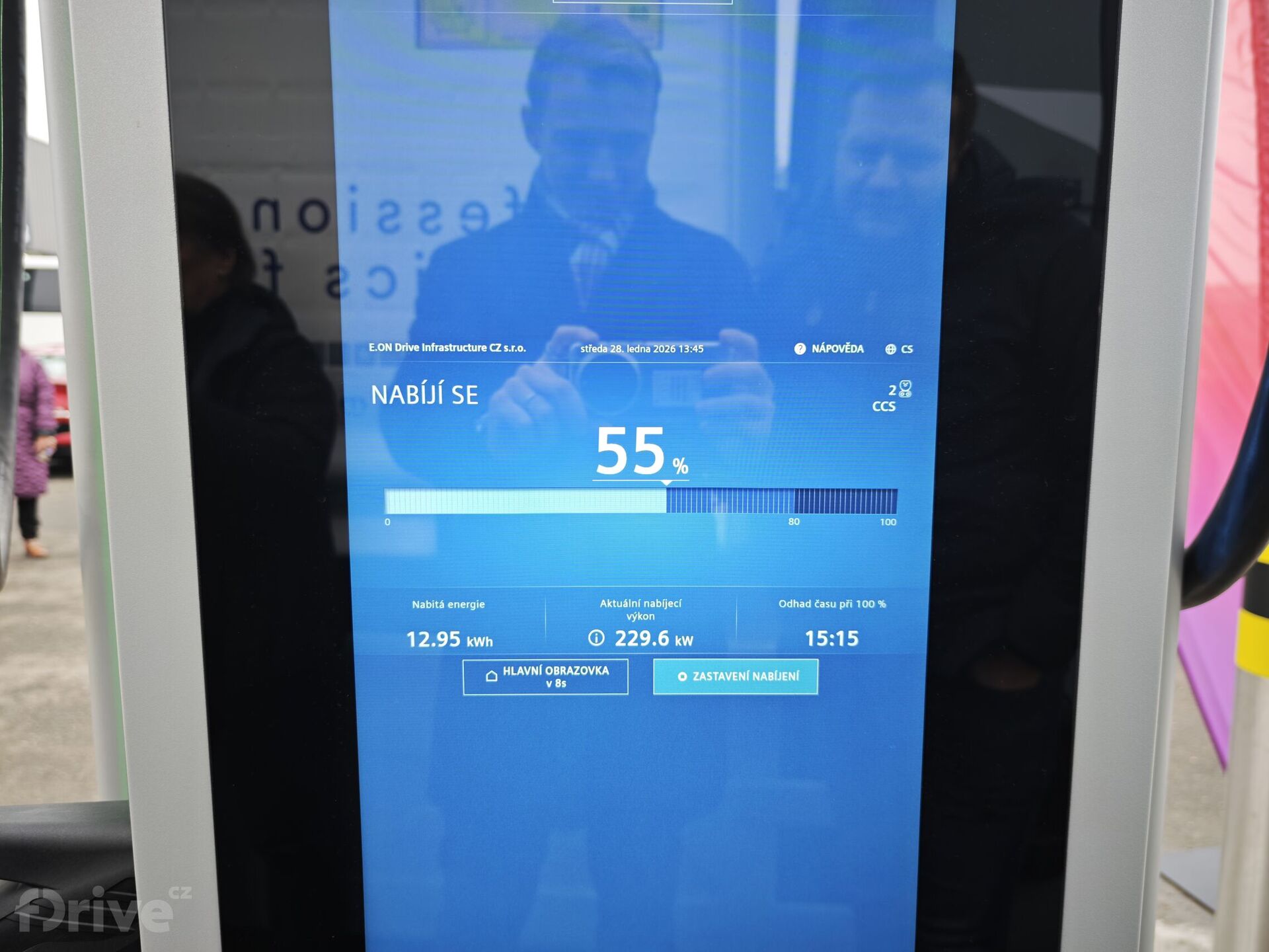E.ON Drive otevírá druhou dobíječku v Česku určenou přímo pro nákladní vozidla