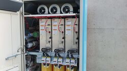 e.on Humpolec - ultrarychlá nabíjecí stanice ABB