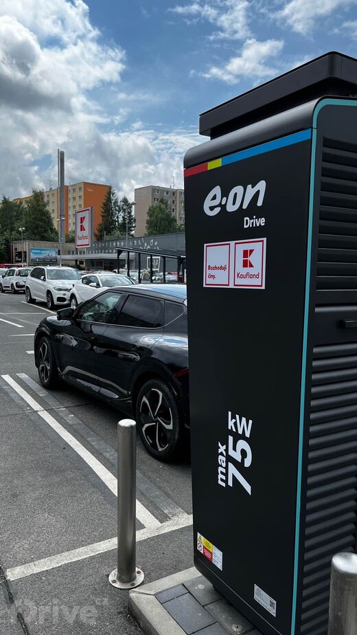 EON, Jablonec nad Nisou, Palackého ul., hypermarket Kaufland