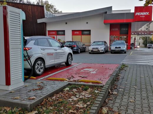 E.ON, Náchod, Pražská ul., Penny Market