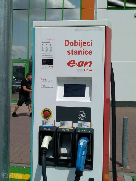 E.ON, Olomouc Pražská ul., OC Globus