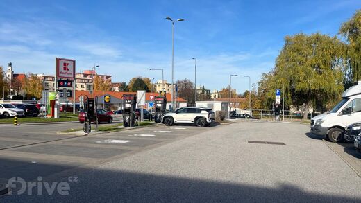 E.ON, Písek, Ulice U nádraží 2565, OC Kaufland