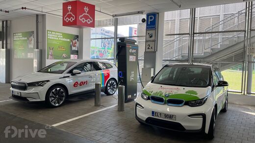 EON, Praha 9 - Hloubětín, Kolbenova ul., OC Kaufland