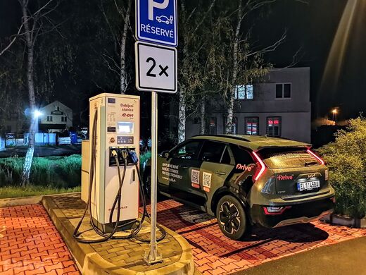 E.ON, Rokycany, Pražská ul., ČS Benzina ORLEN