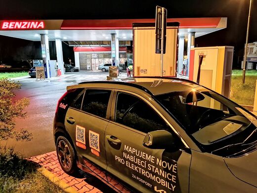 E.ON, Rokycany, Pražská ul., ČS Benzina ORLEN