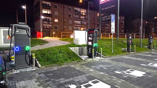 E.ON, Vrchlabí, Lánovská ul., Kaufland