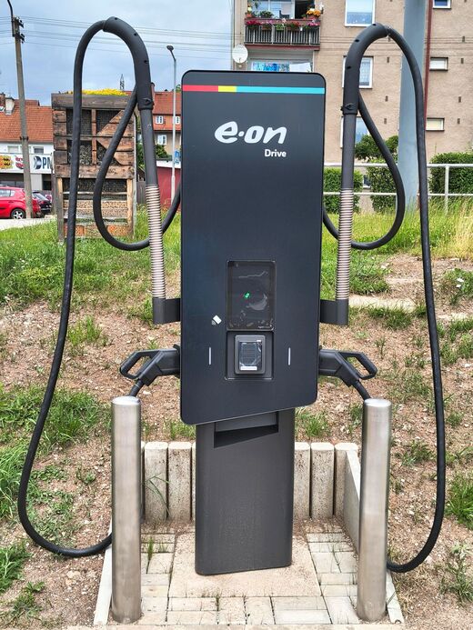 E.ON, Vrchlabí, Lánovská ul., Kaufland