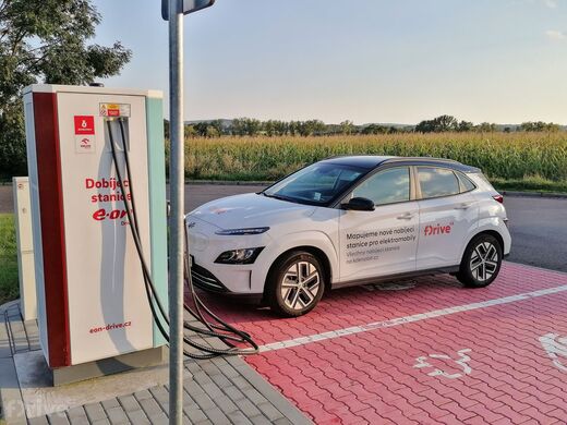 E.ON, Vyškov, Brněnská ul., čerpací stanice Benzina