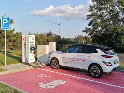 E.ON, Vyškov, Brněnská ul., čerpací stanice Benzina