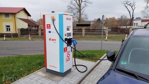 E.ON, Žatec, Plzeňská ul., čerpací stanice Orlen