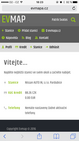 EV MAPA aplikace
