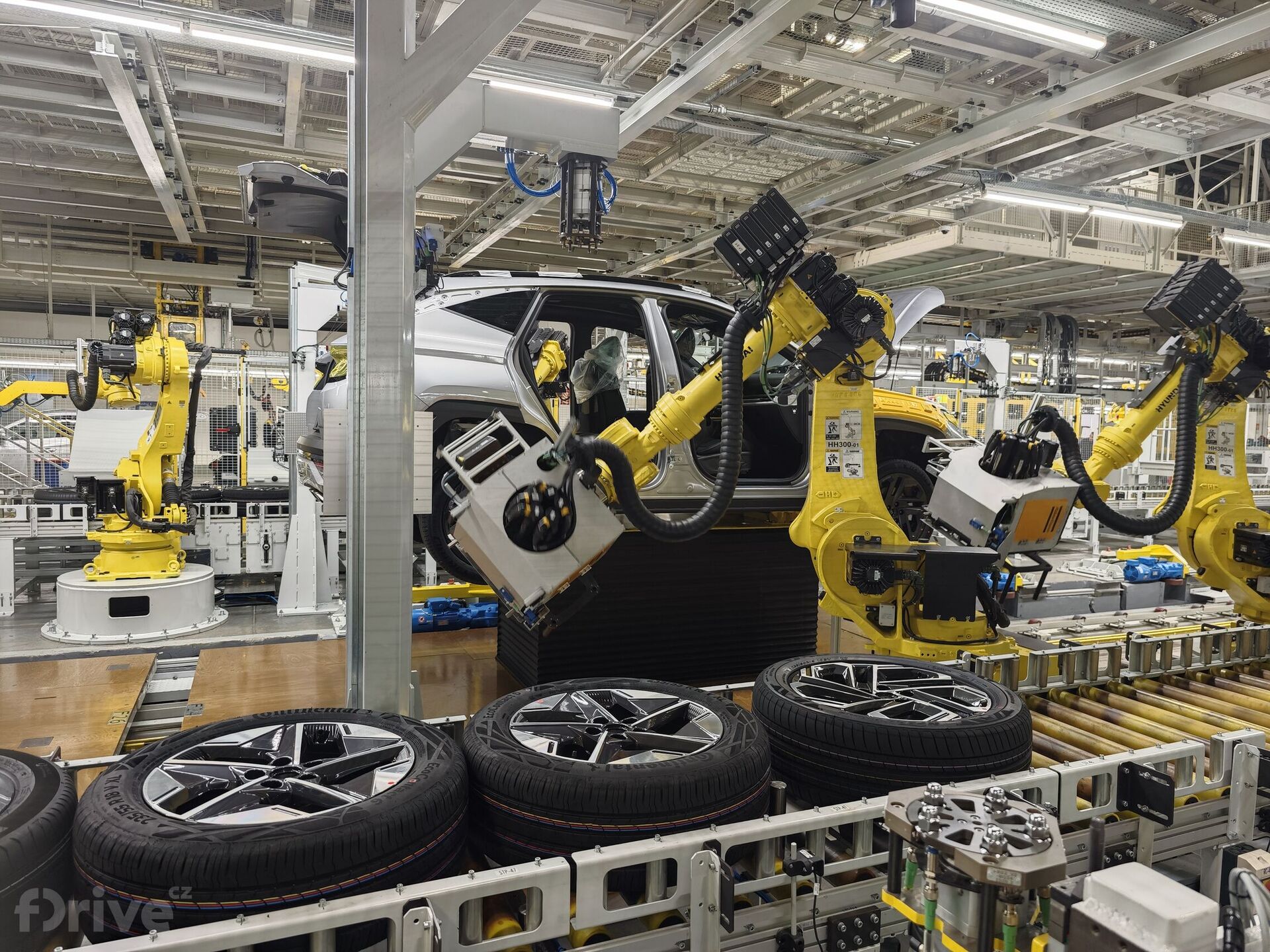 Exkurze do továrny HMMC v Nošovicích