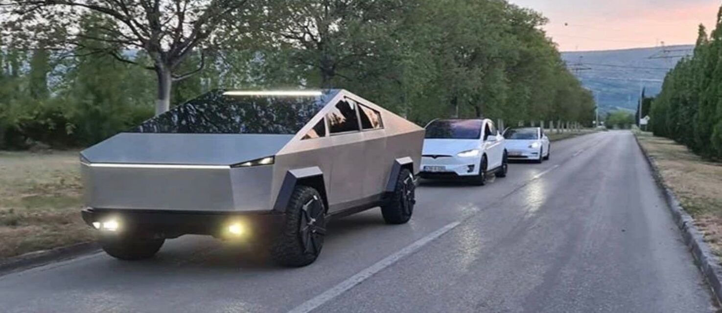 Falešná Tesla Cybertruck
