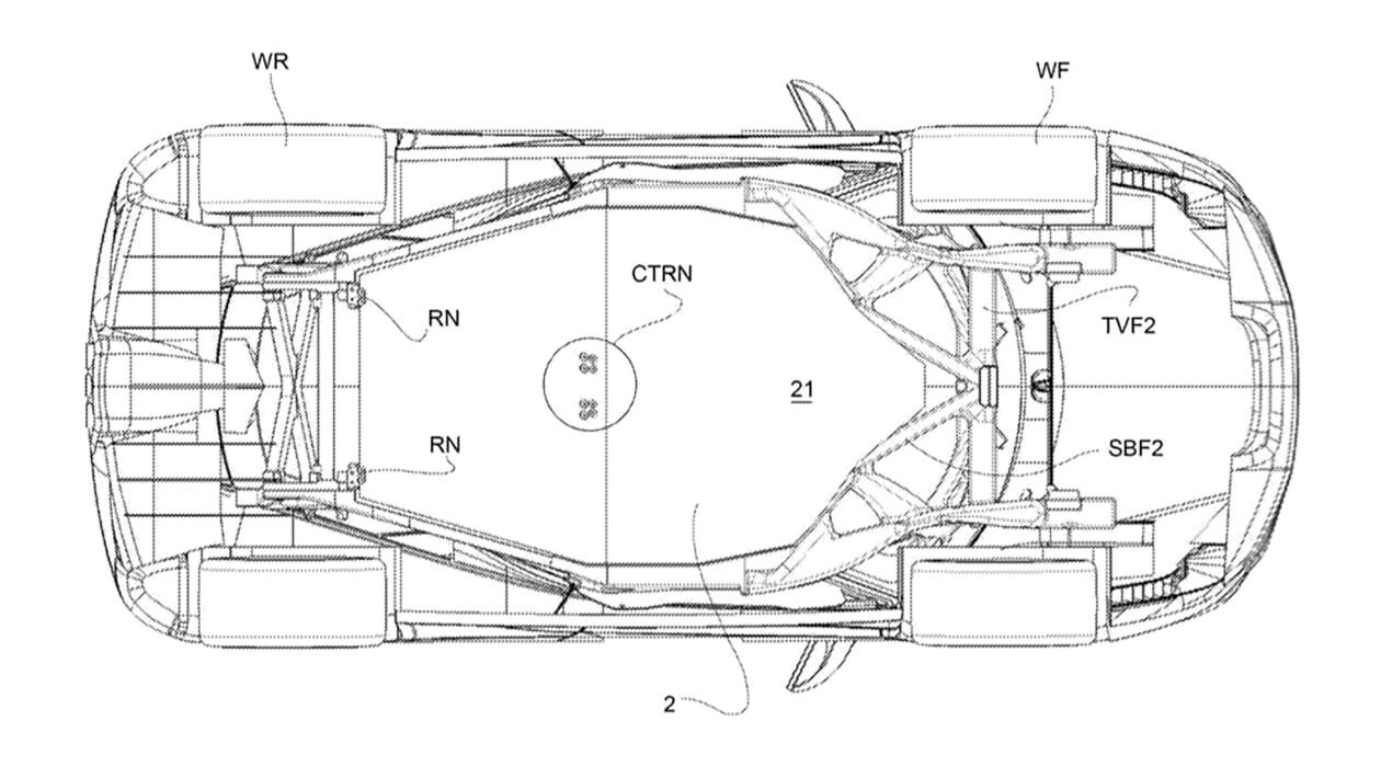 Ferrari BEV patent