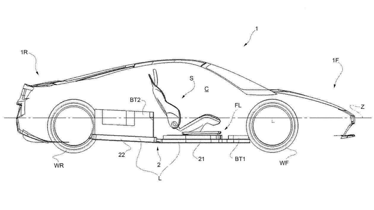 Ferrari BEV patent