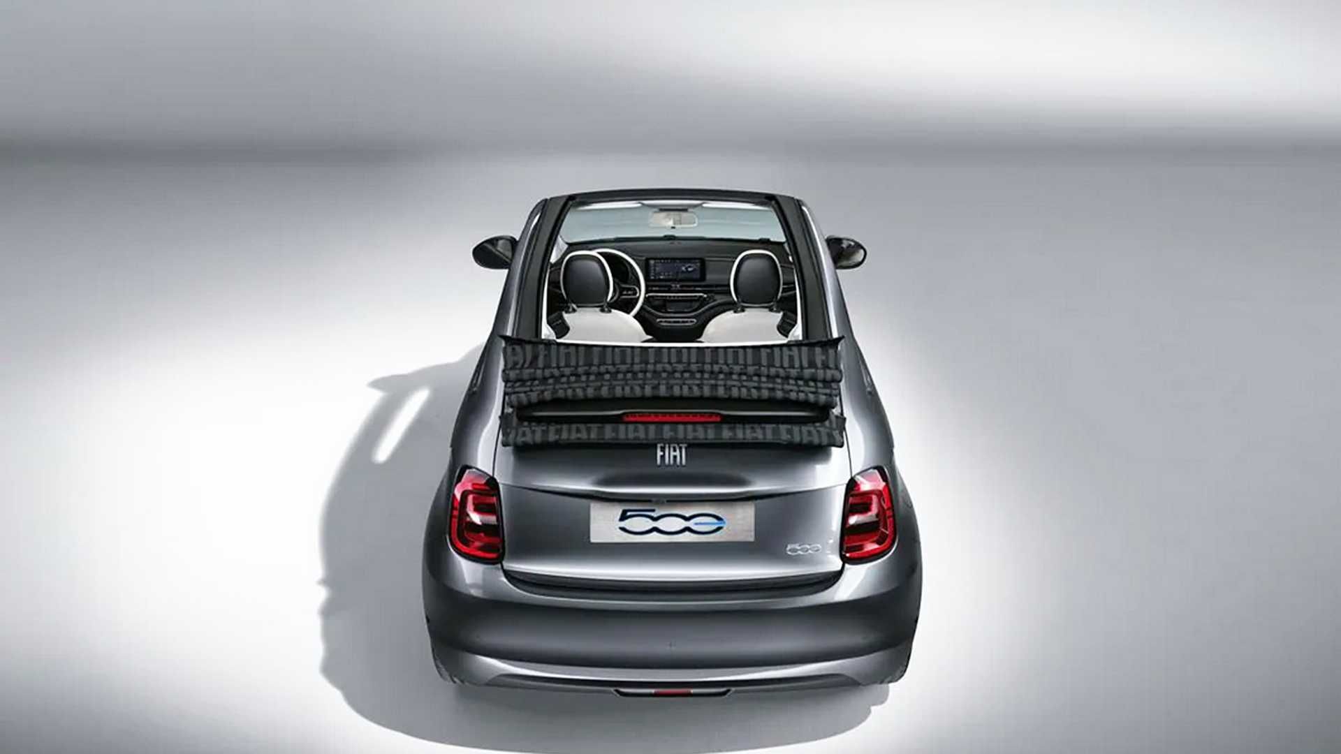 Fiat 500e (2021) zezadu