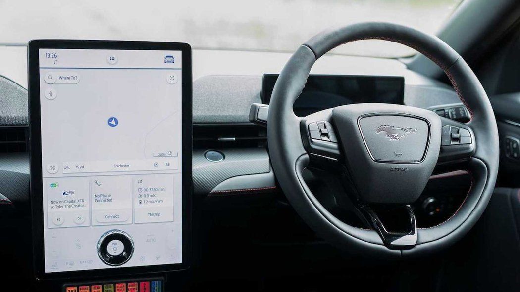 Ford Mustang Mach-E v policejní verzi úpravě