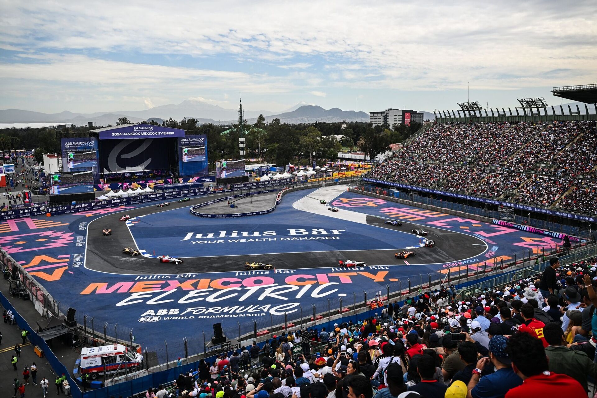 Formule na stadionu, ePrix Mexiko 2024