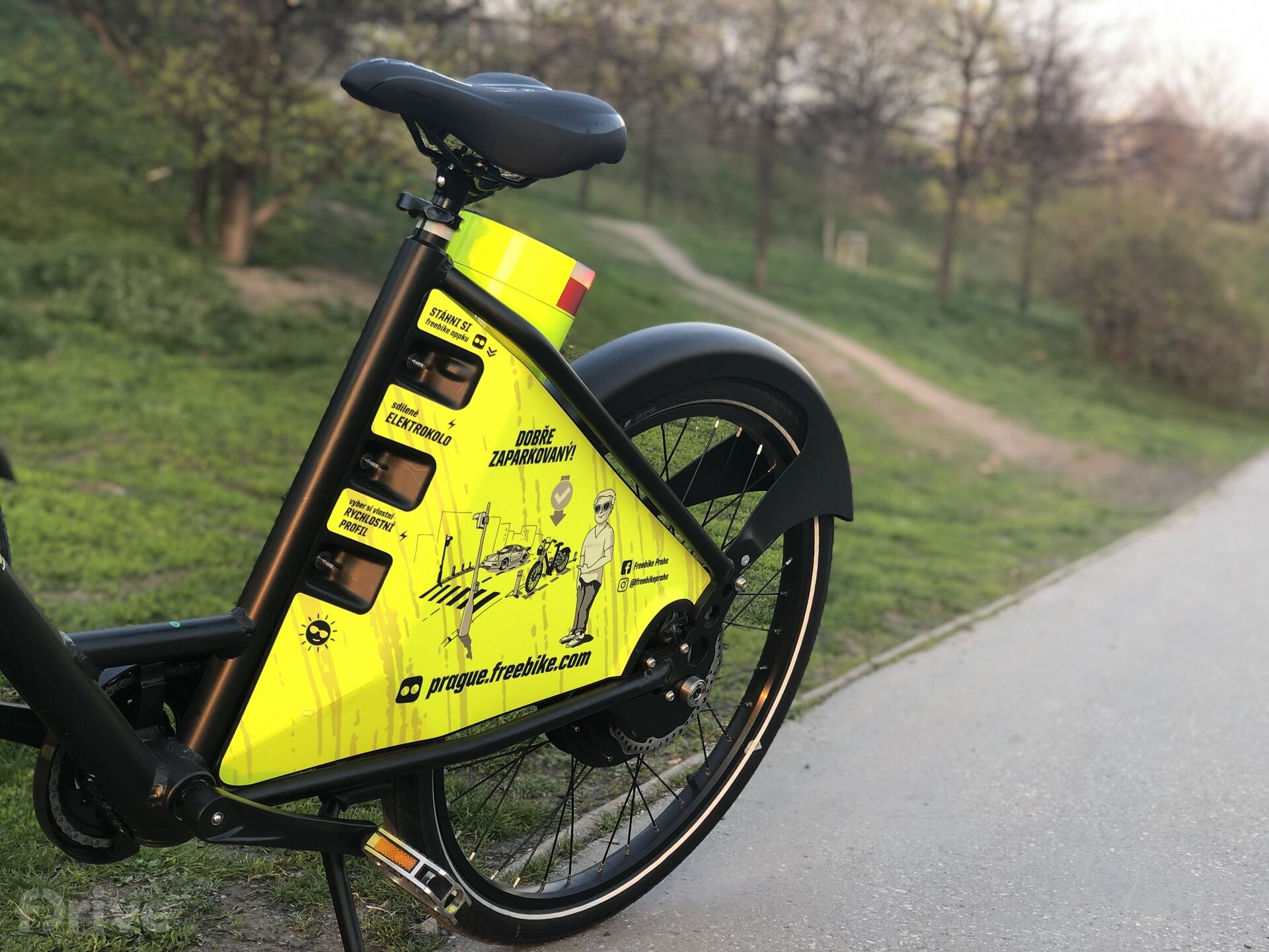 freebike - sdílená elektrokola