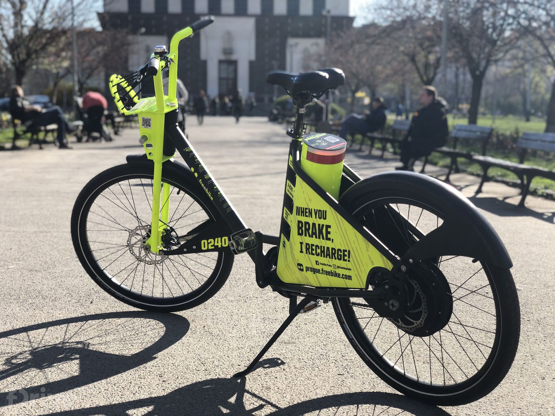 freebike - sdílená elektrokola