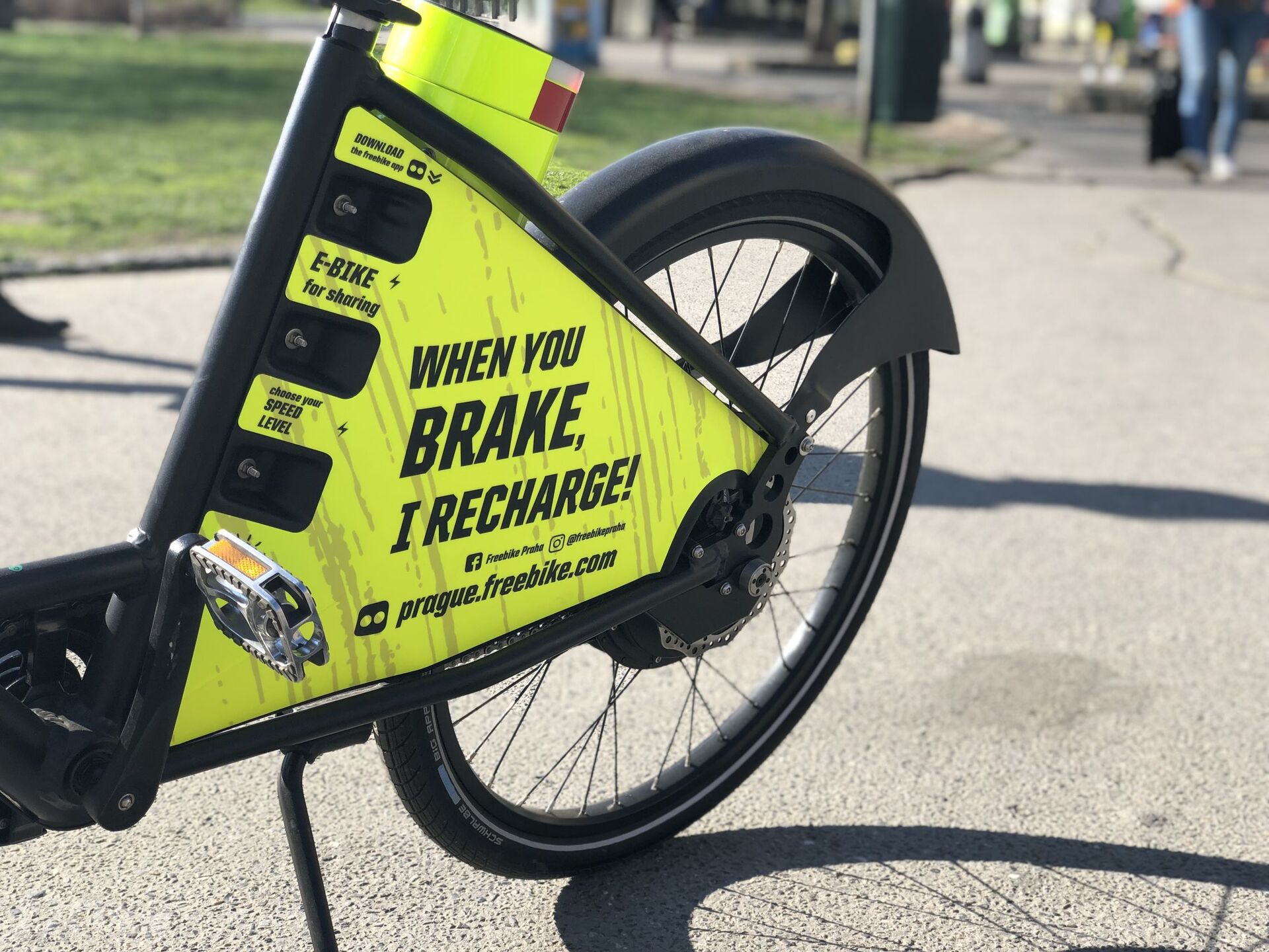 freebike - sdílená elektrokola