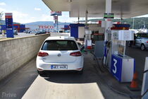 Golf GTE test spotřeby