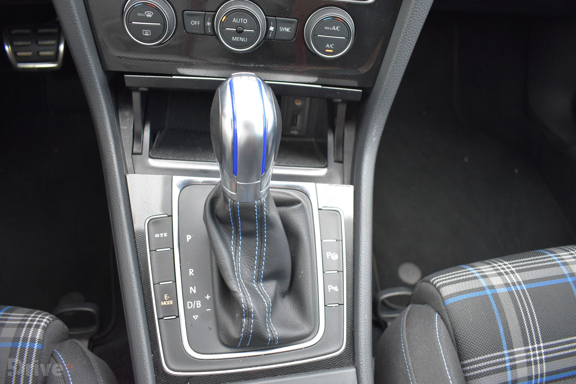 Golf GTE test spotřeby