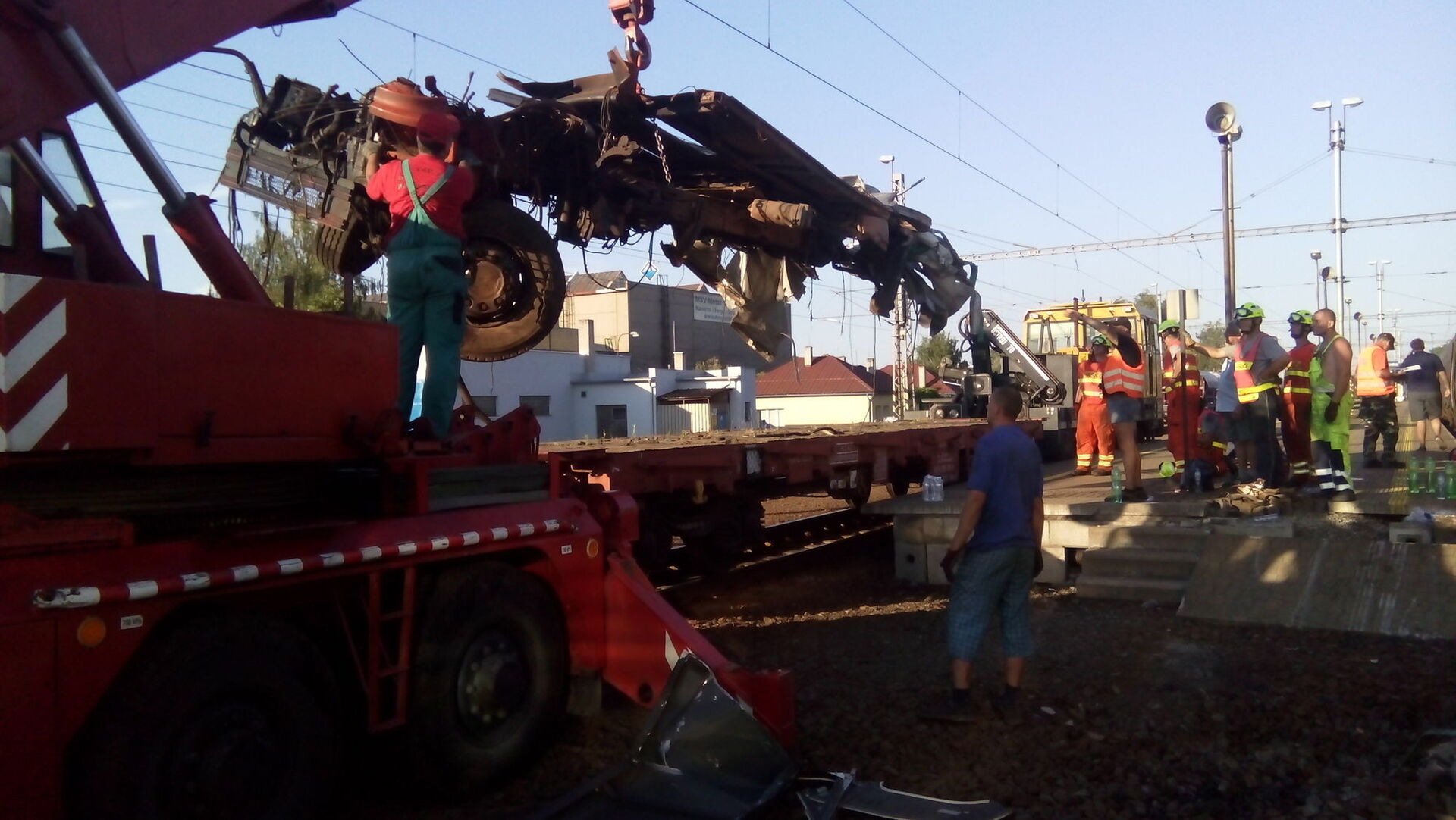 Havárie Pendolina s kamionem ve Studénce 2015