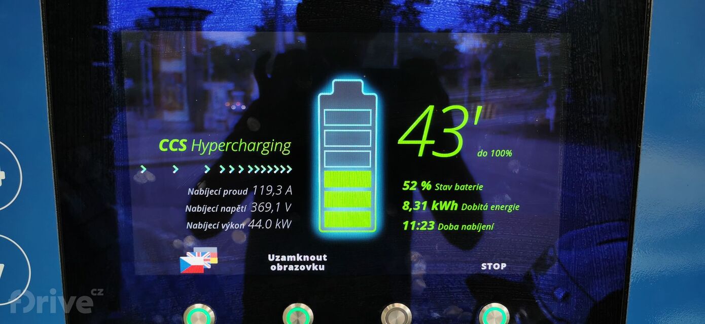 Honda e - nabíjení